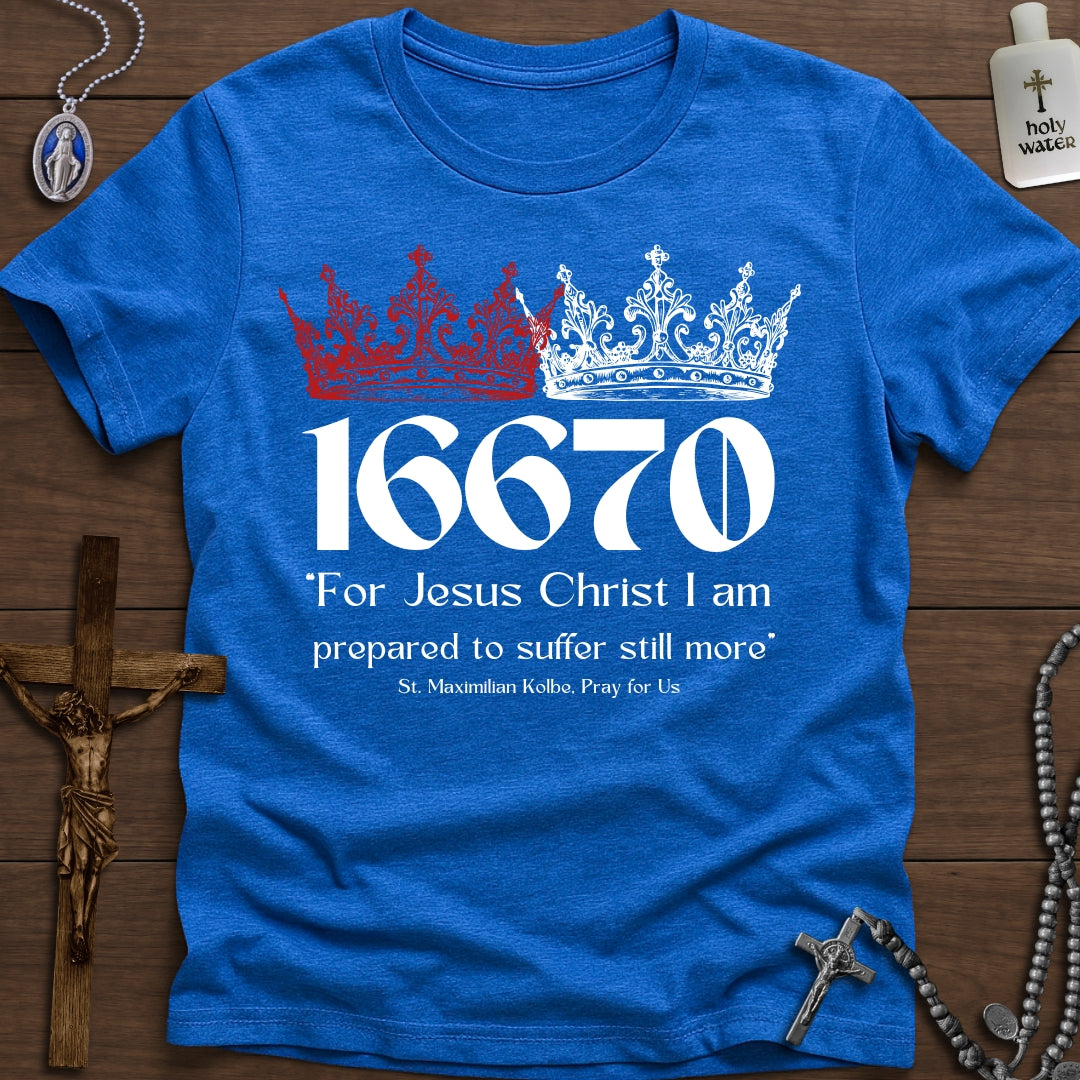 St. Maximilian Kolbe's Prison Number: 16670