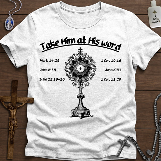 Take Him at His Word