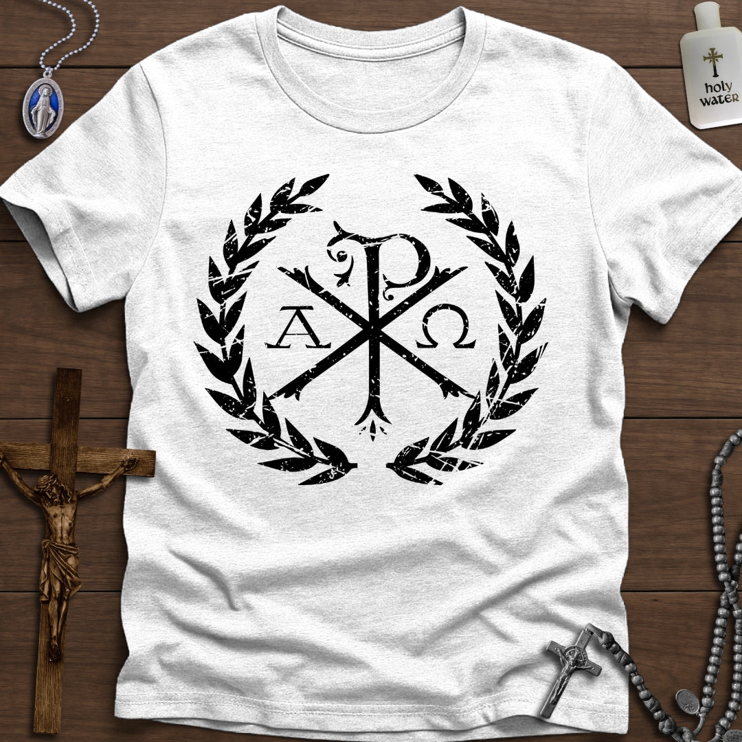 Chi Rho + Alpha & Omega