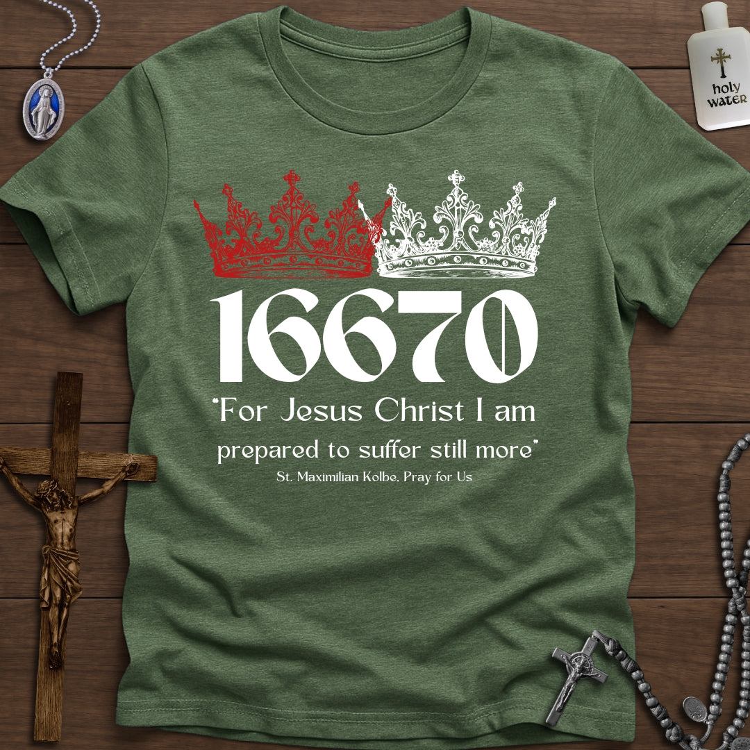 St. Maximilian Kolbe's Prison Number: 16670