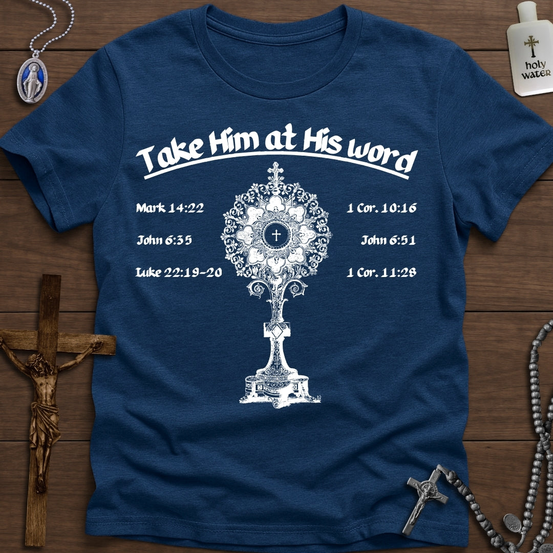 Take Him at His Word