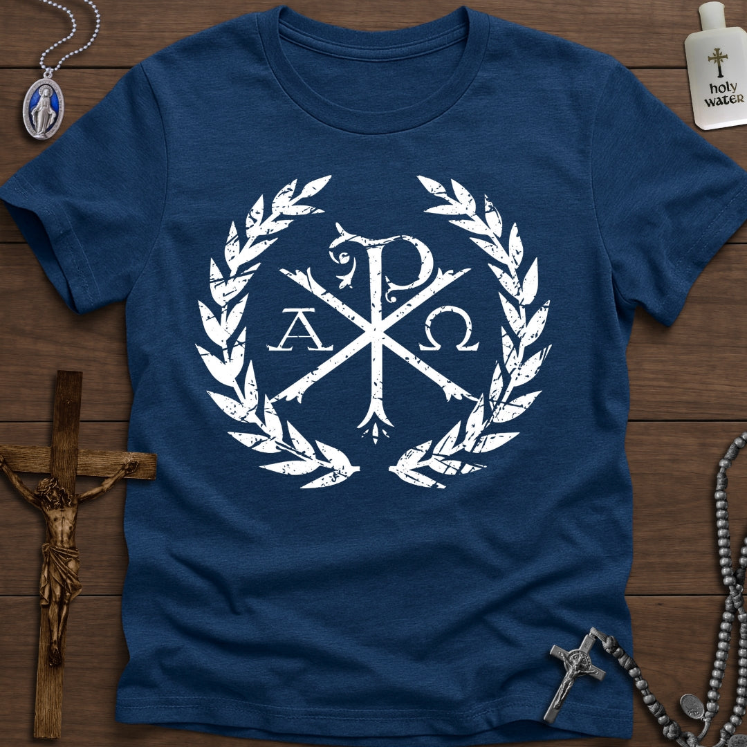 Chi Rho + Alpha & Omega
