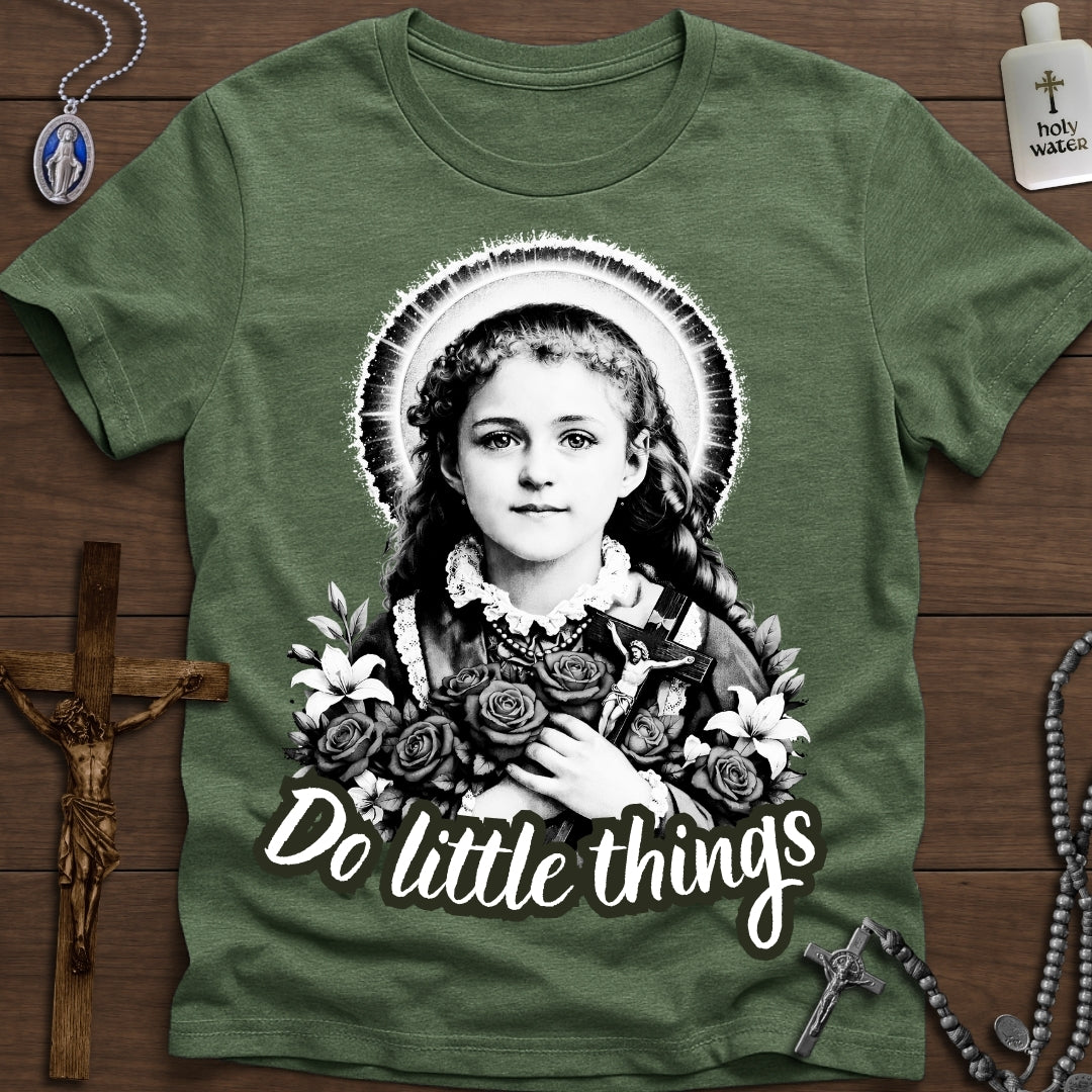Do Little Things (St. Thérèse) Grayscale