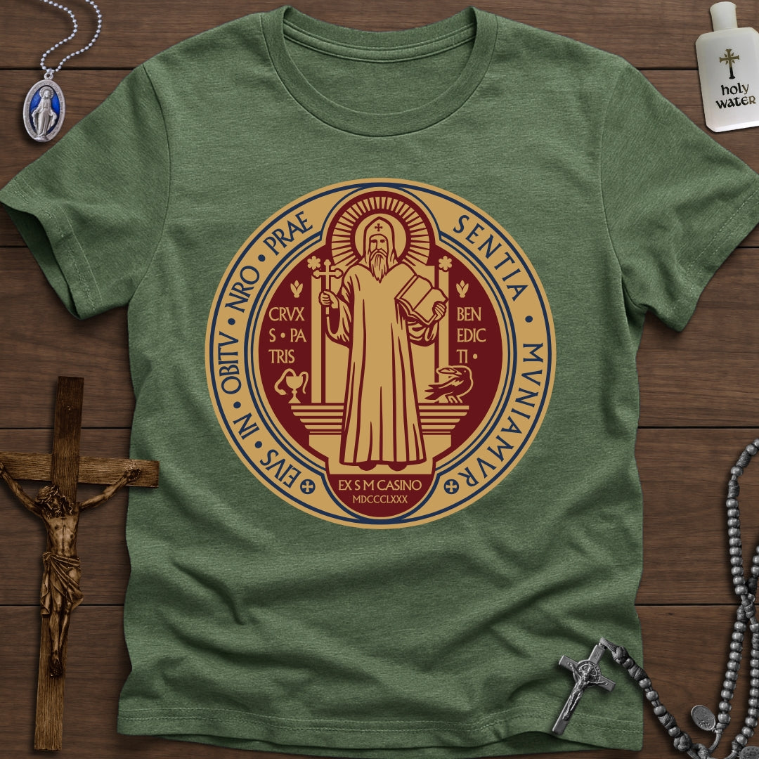 St. Benedict Medal (Color, double-sided)