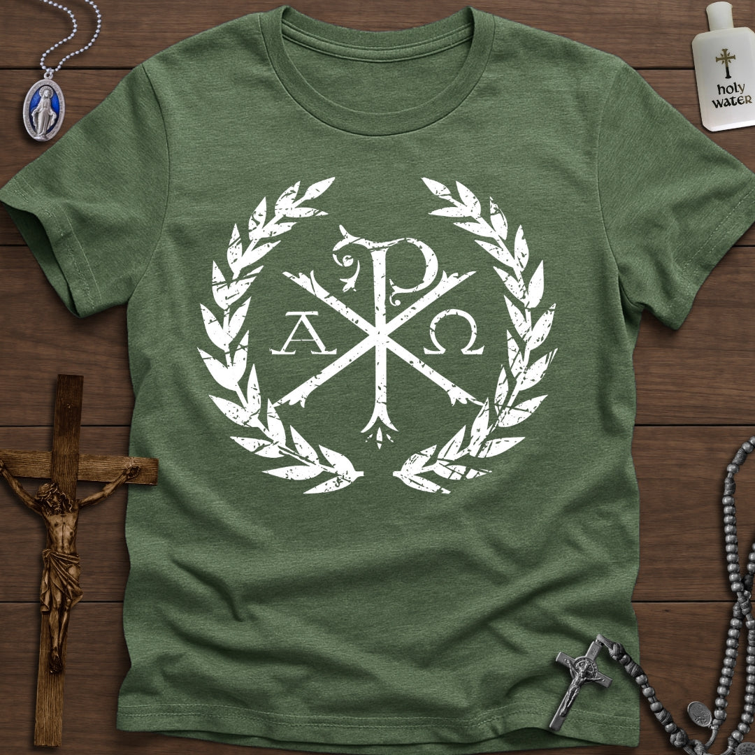 Chi Rho + Alpha & Omega