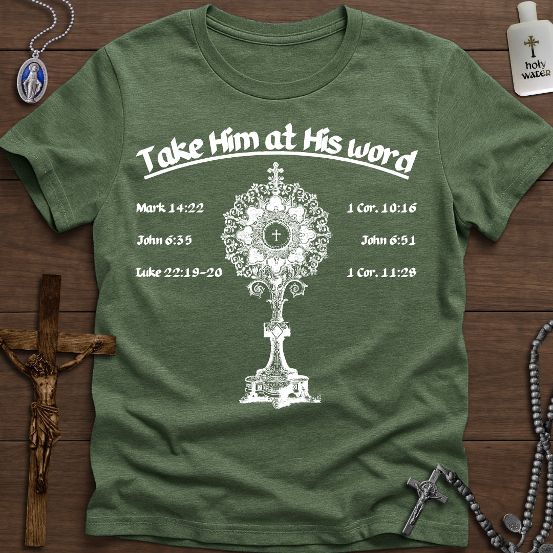 Take Him at His Word