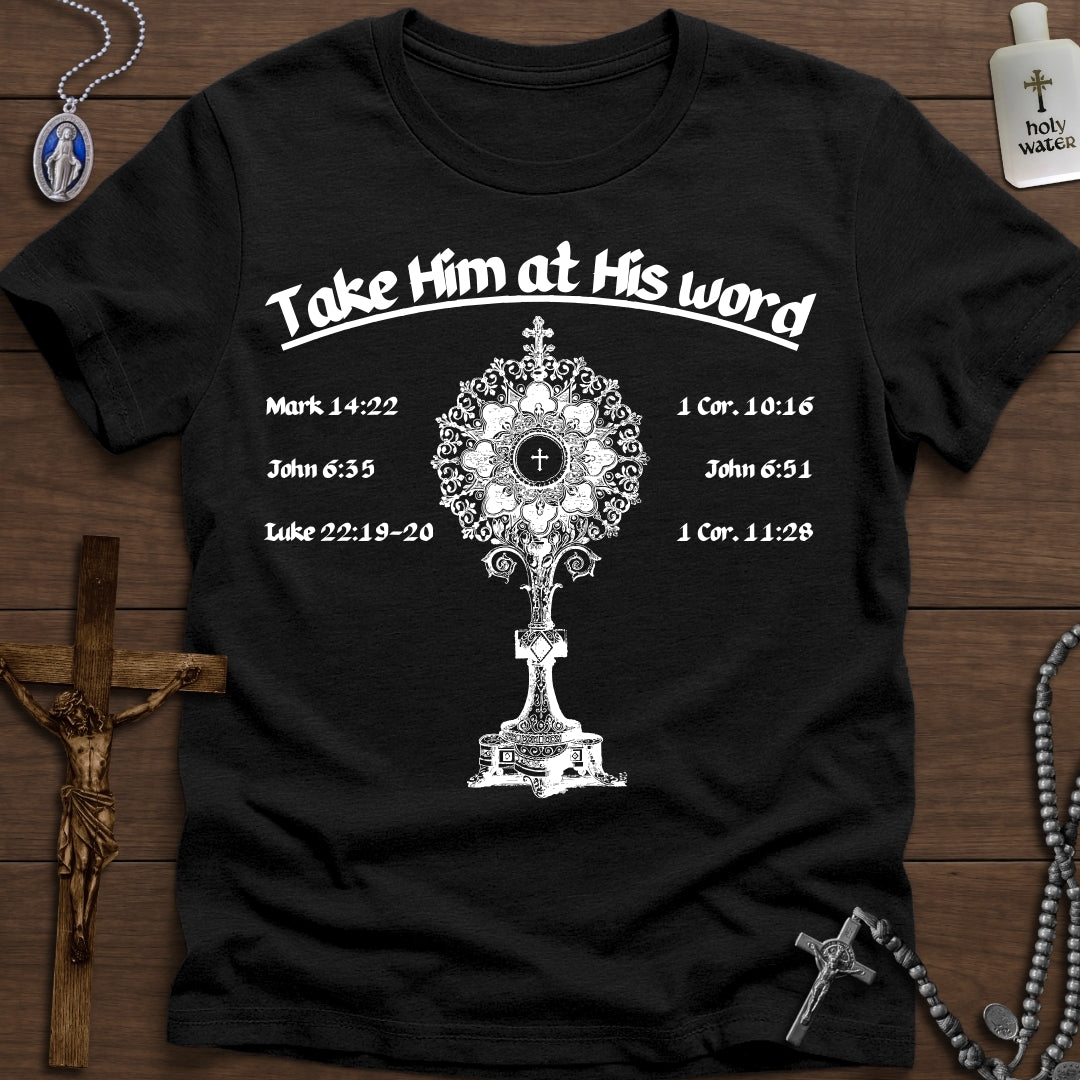 Take Him at His Word