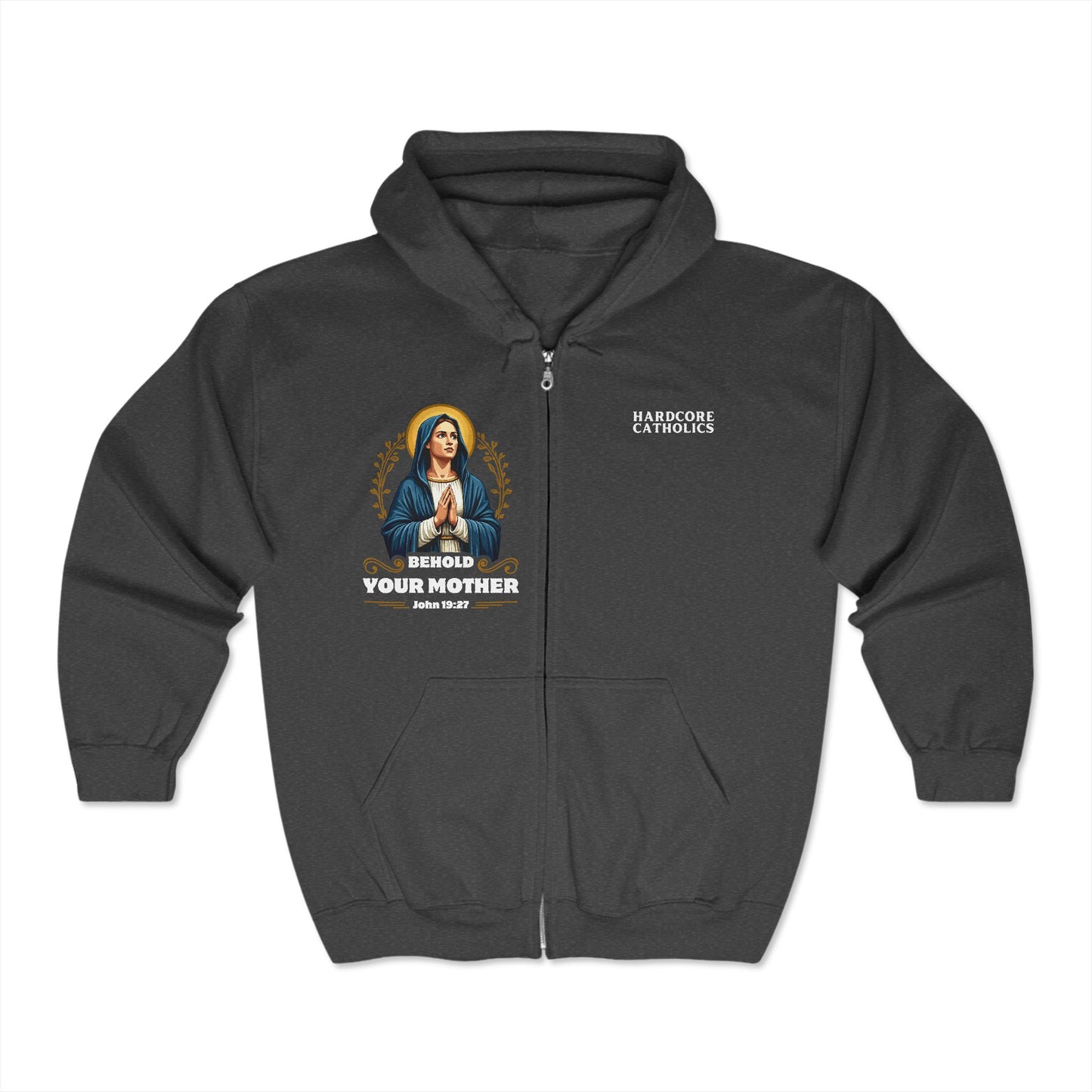 Behold Your Mother (Zipped Hoodie Single-Sided)