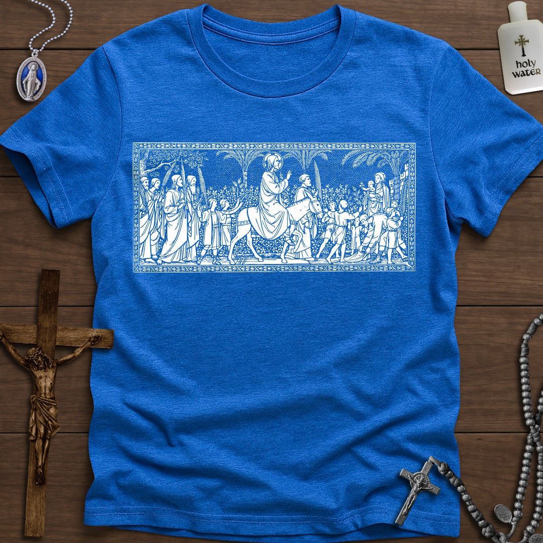 Hosanna! (Palm Sunday Line Art)