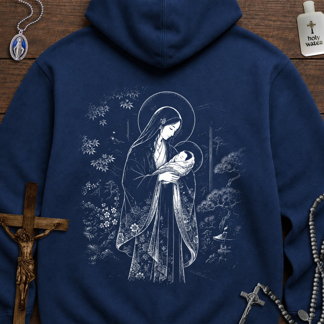 Japanese Madonna & Child Hoodie