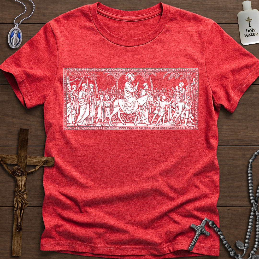 Hosanna! (Palm Sunday Line Art)