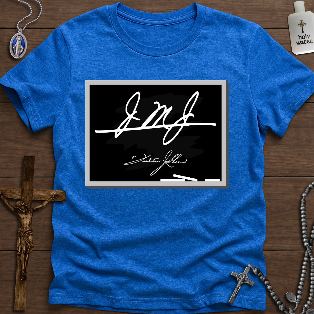 JMJ Chalkboard (Ven. Fulton Sheen)