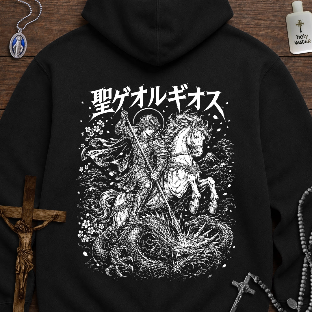 St. George & the Dragon Anime/Manga Hoodie