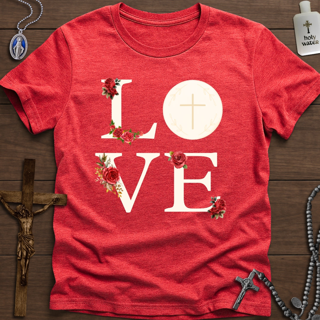 'LOVE' Eucharist (Roses)