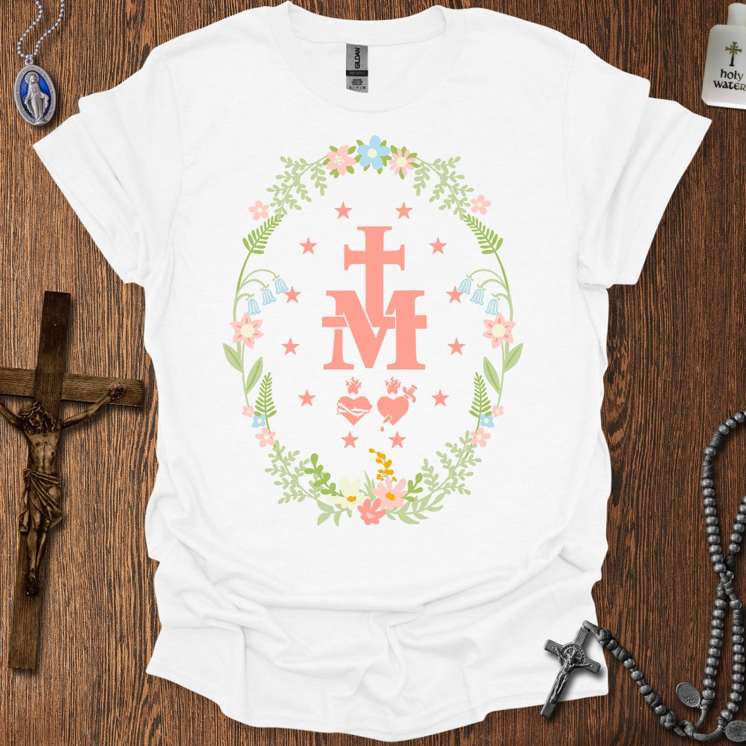 Pink Miraculous Medal (Bouquet)