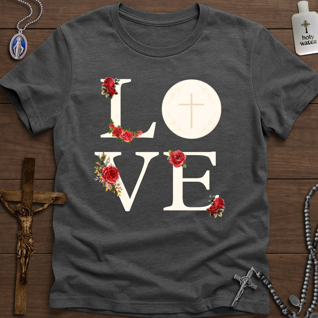 'LOVE' Eucharist (Roses)
