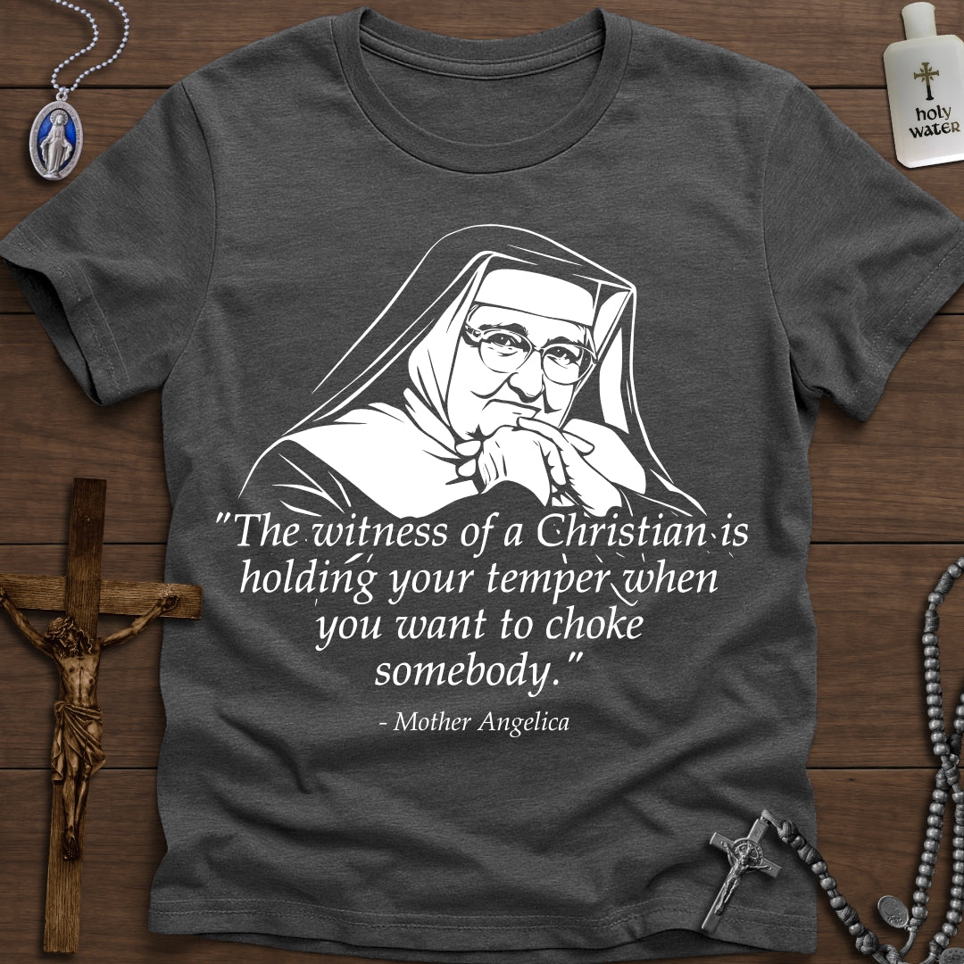 The Witness of a Christian (Mother Angelica)