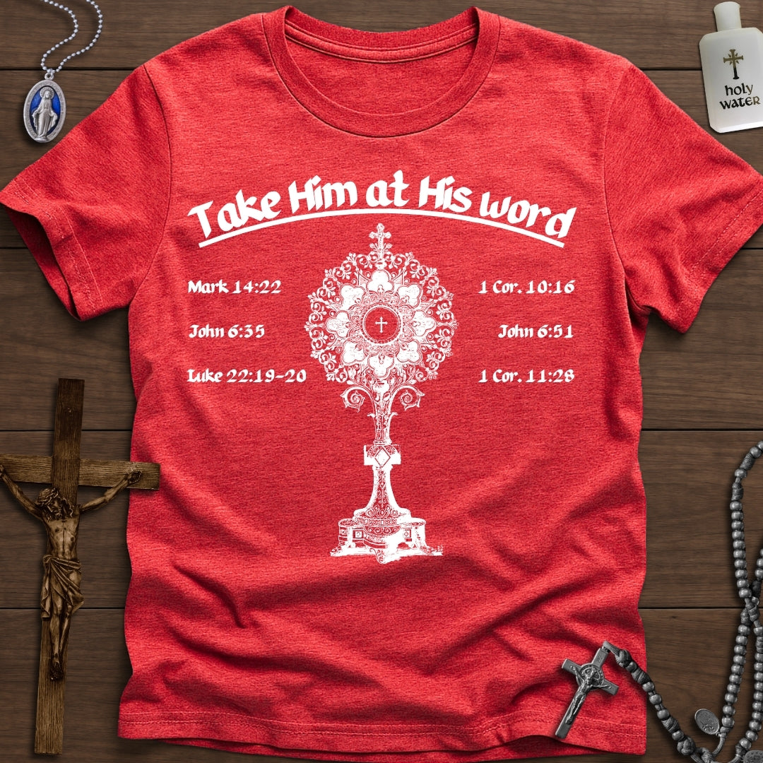 Take Him at His Word