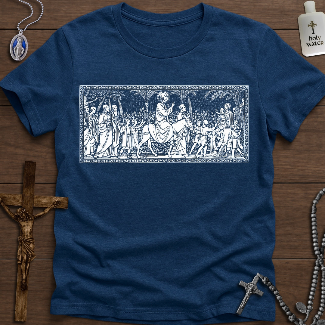 Hosanna! (Palm Sunday Line Art)