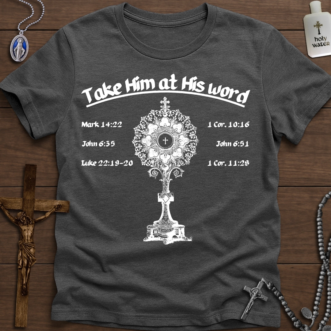 Take Him at His Word