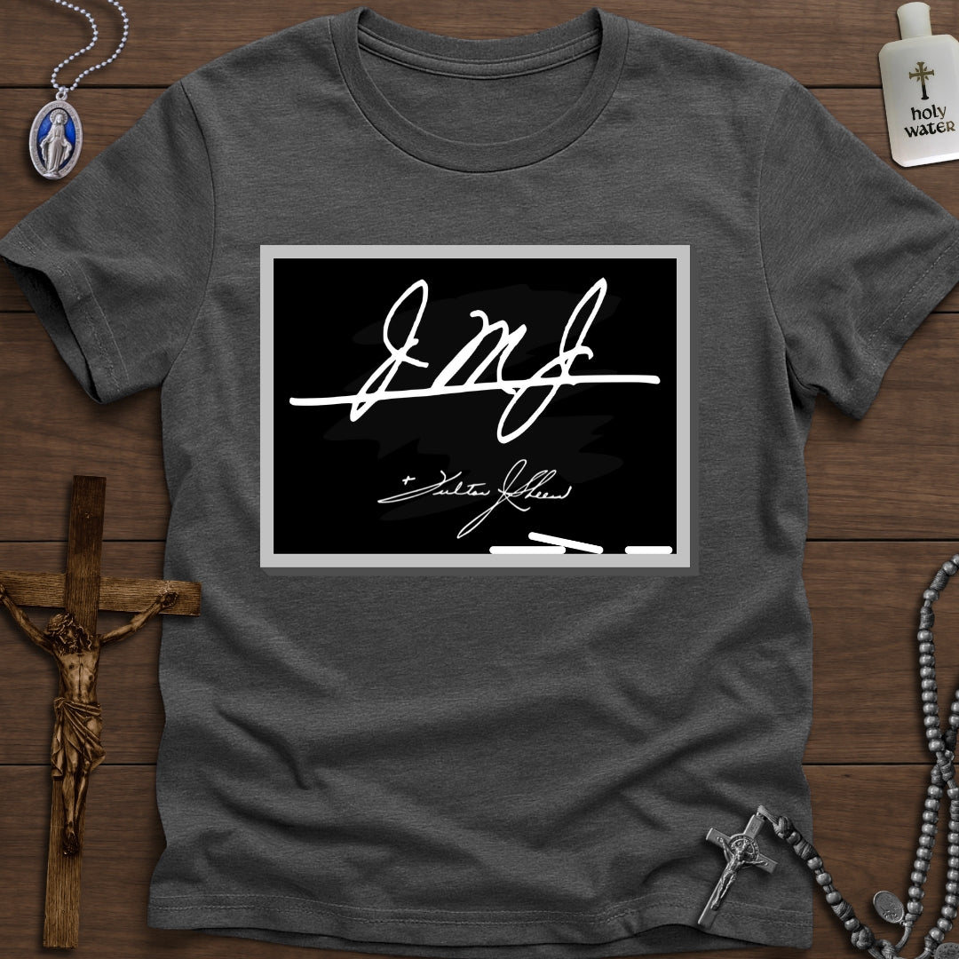 JMJ Chalkboard (Ven. Fulton Sheen)