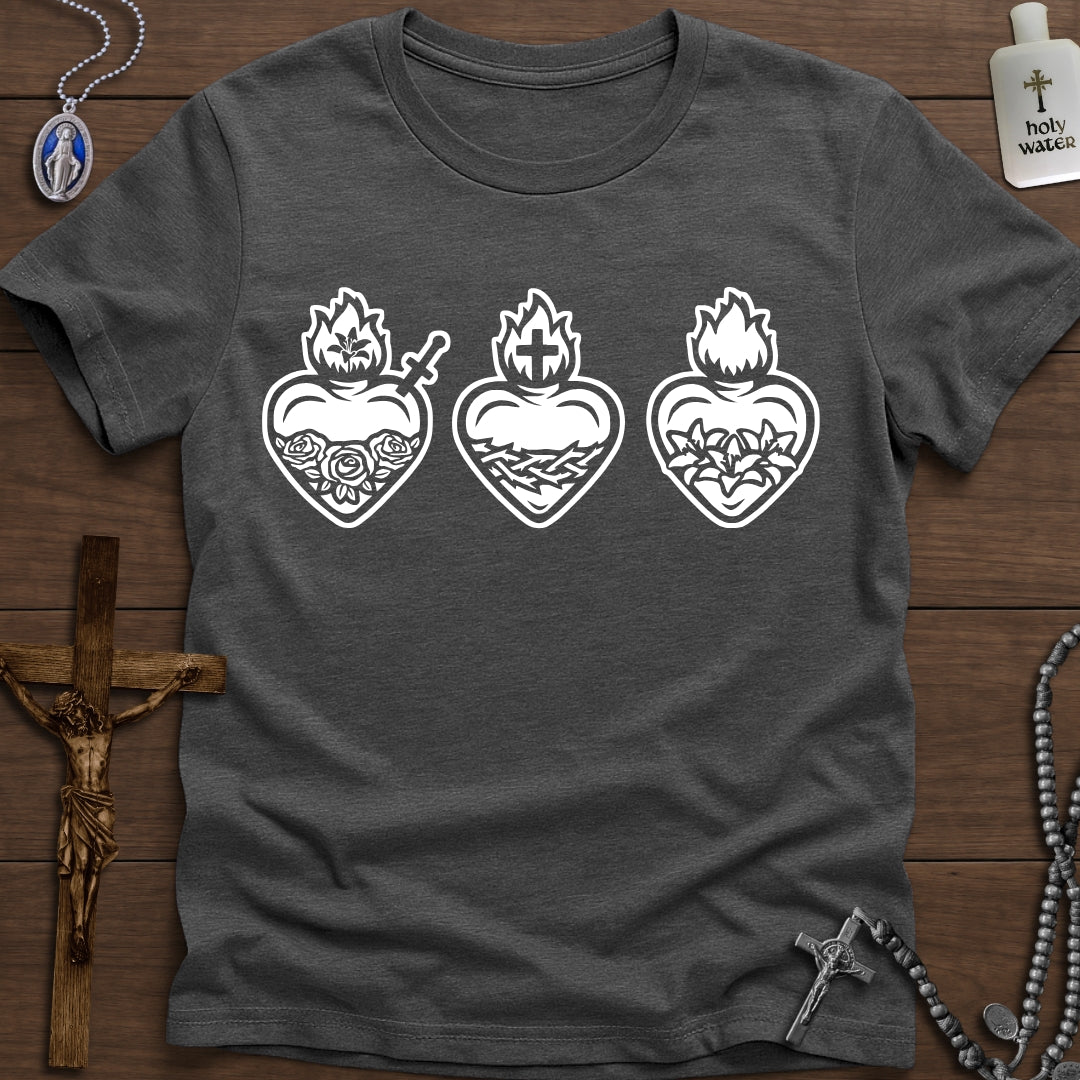 Holy Family Hearts (Simple)