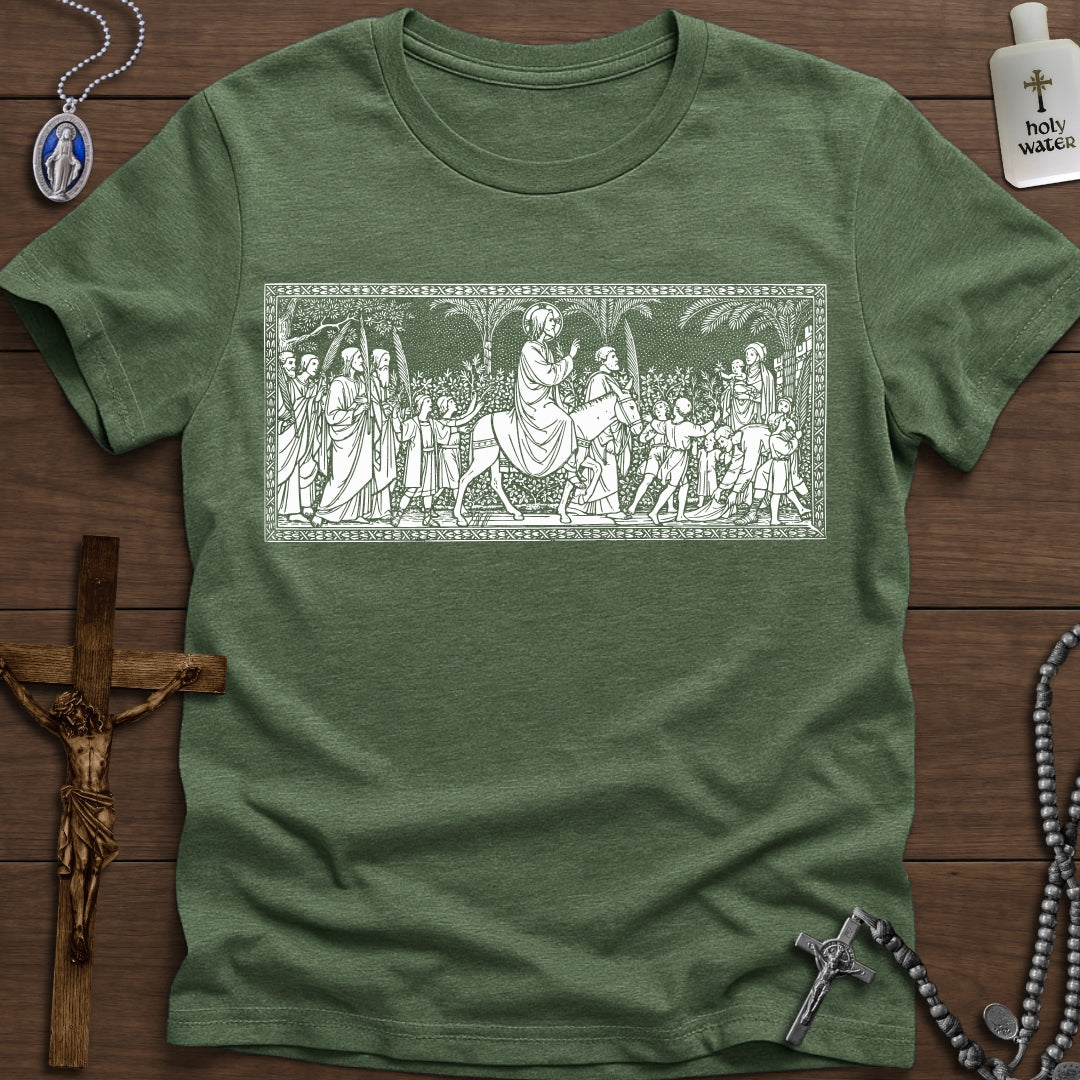 Hosanna! (Palm Sunday Line Art)