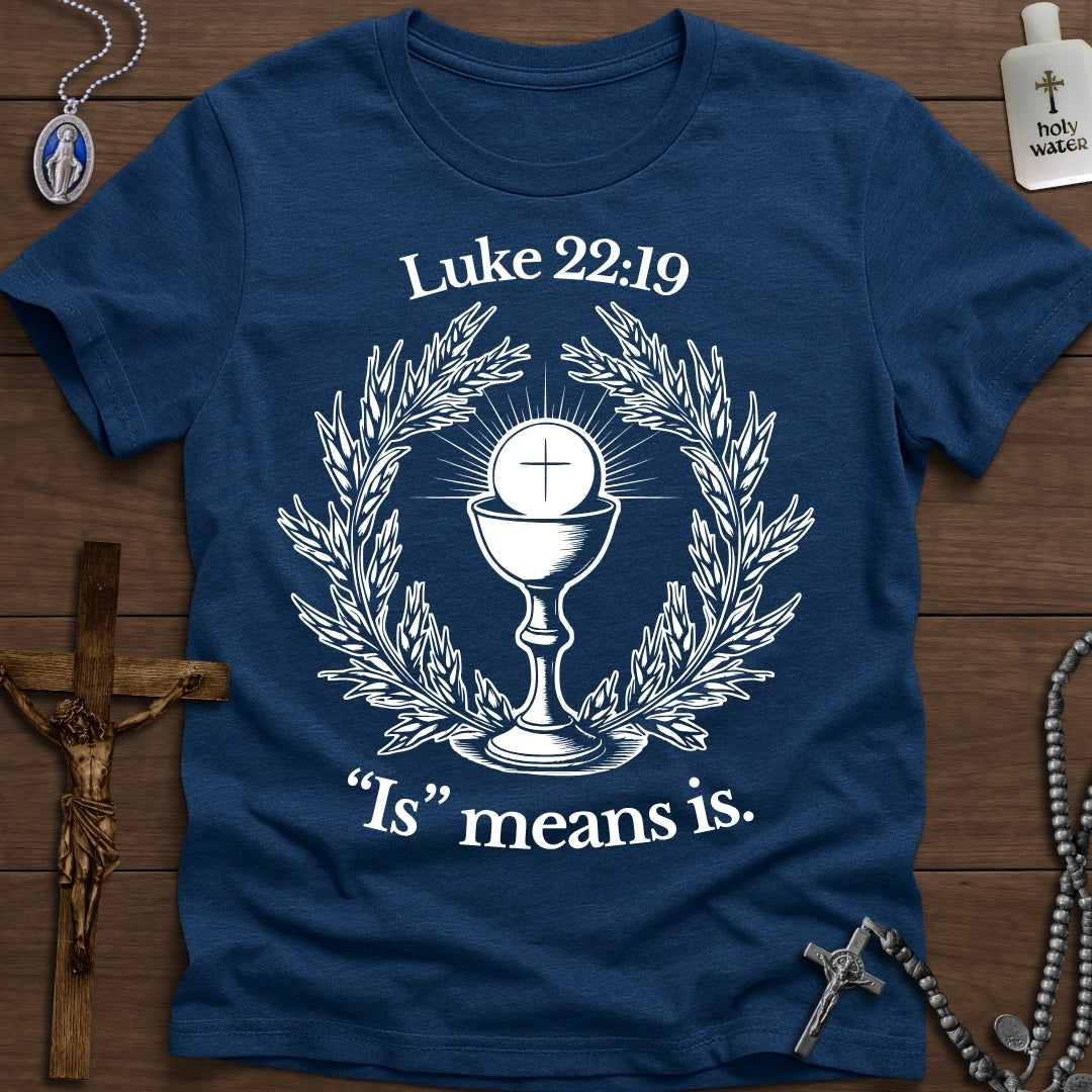 Luke 22:19: "Is" Means Is