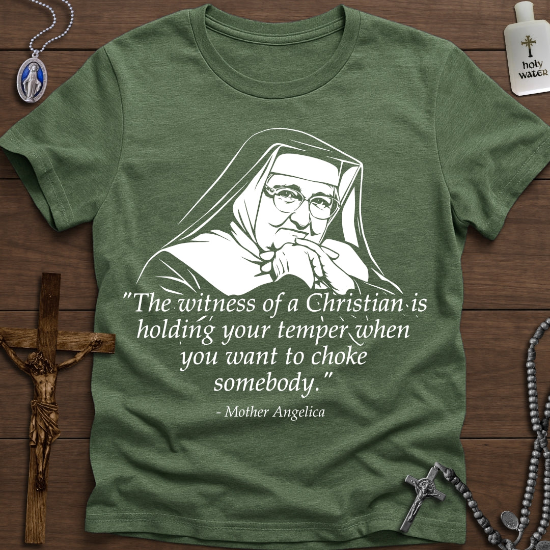 The Witness of a Christian (Mother Angelica)