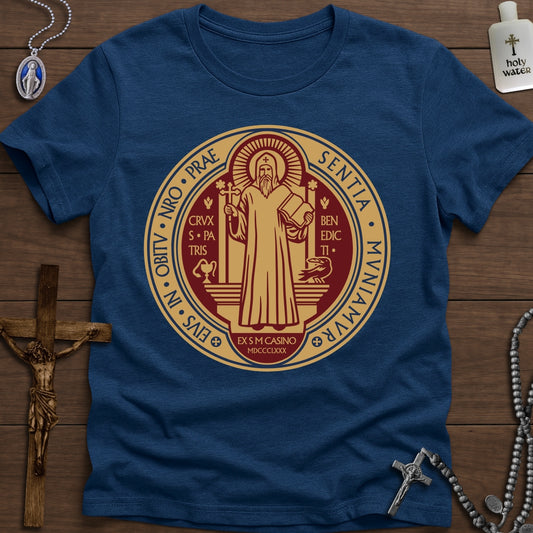 St. Benedict Medal (Color, double-sided)