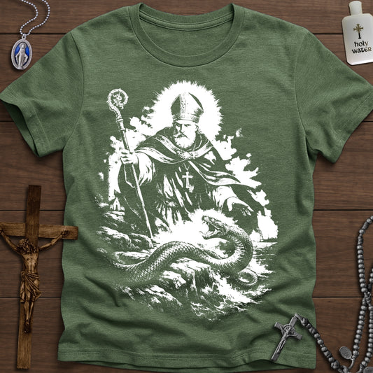 St. Patrick Banishes the Snakes