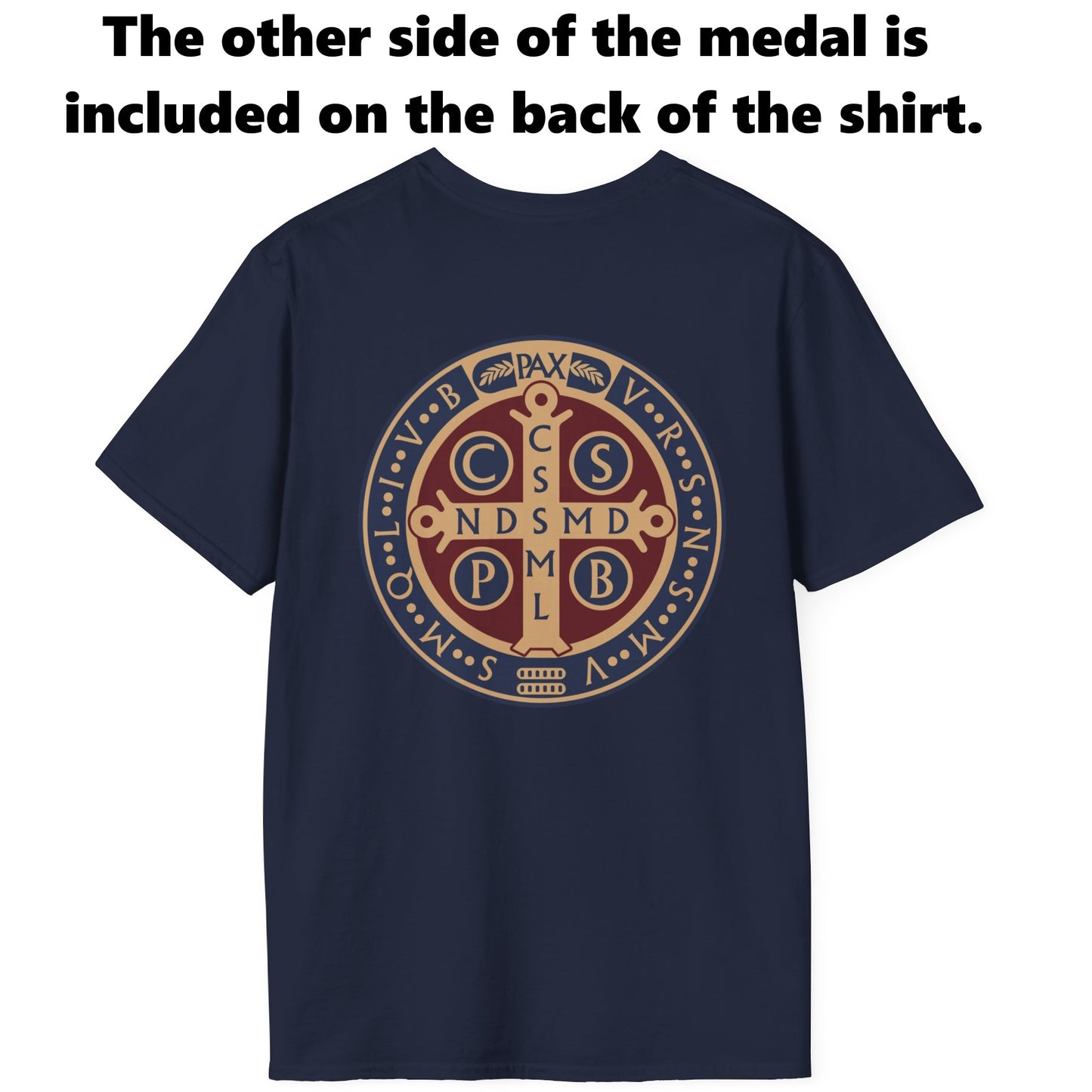 St. Benedict Medal (Color, double-sided)