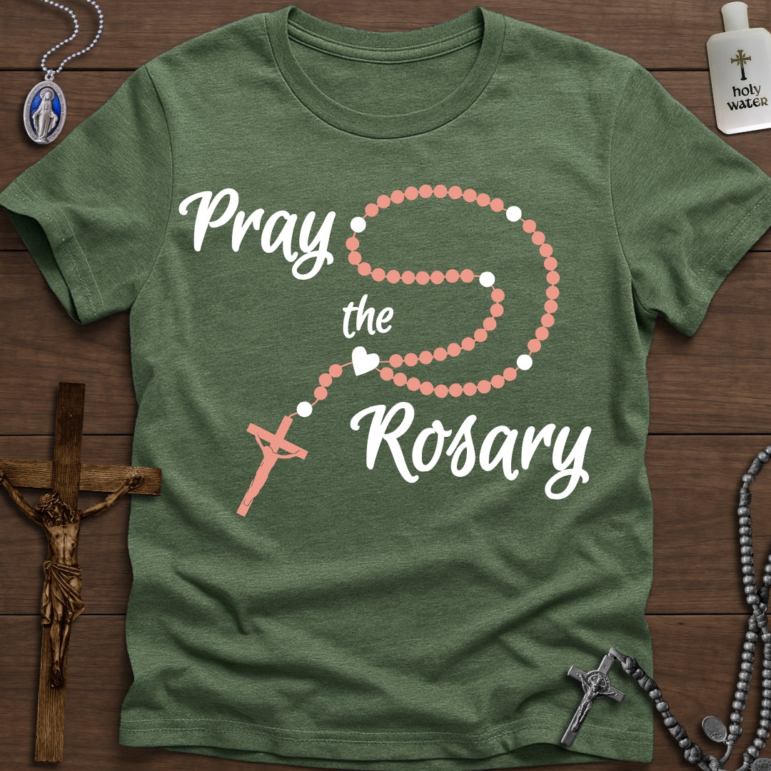 Pray the Rosary (Heart)