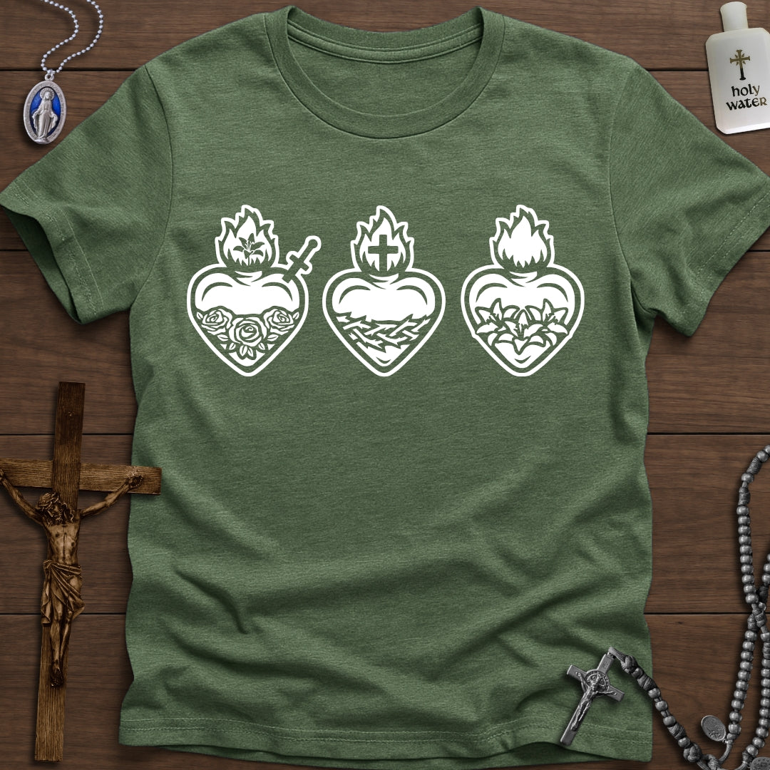 Holy Family Hearts (Simple)