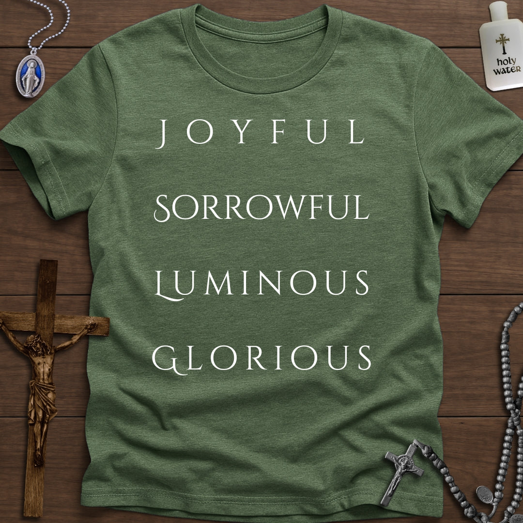 Joyful, Sorrowful, Luminous, Glorious