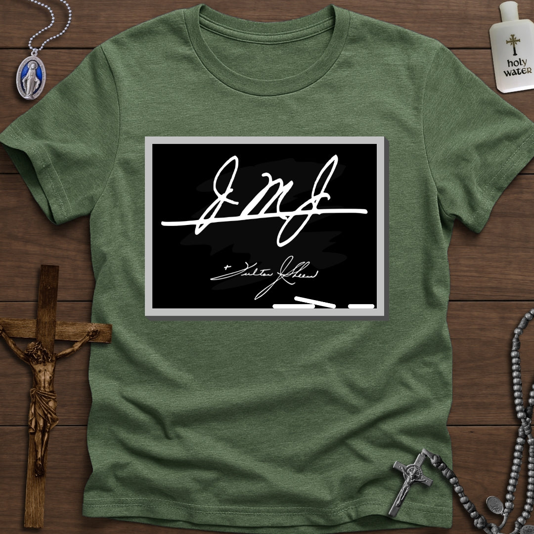 JMJ Chalkboard (Ven. Fulton Sheen)