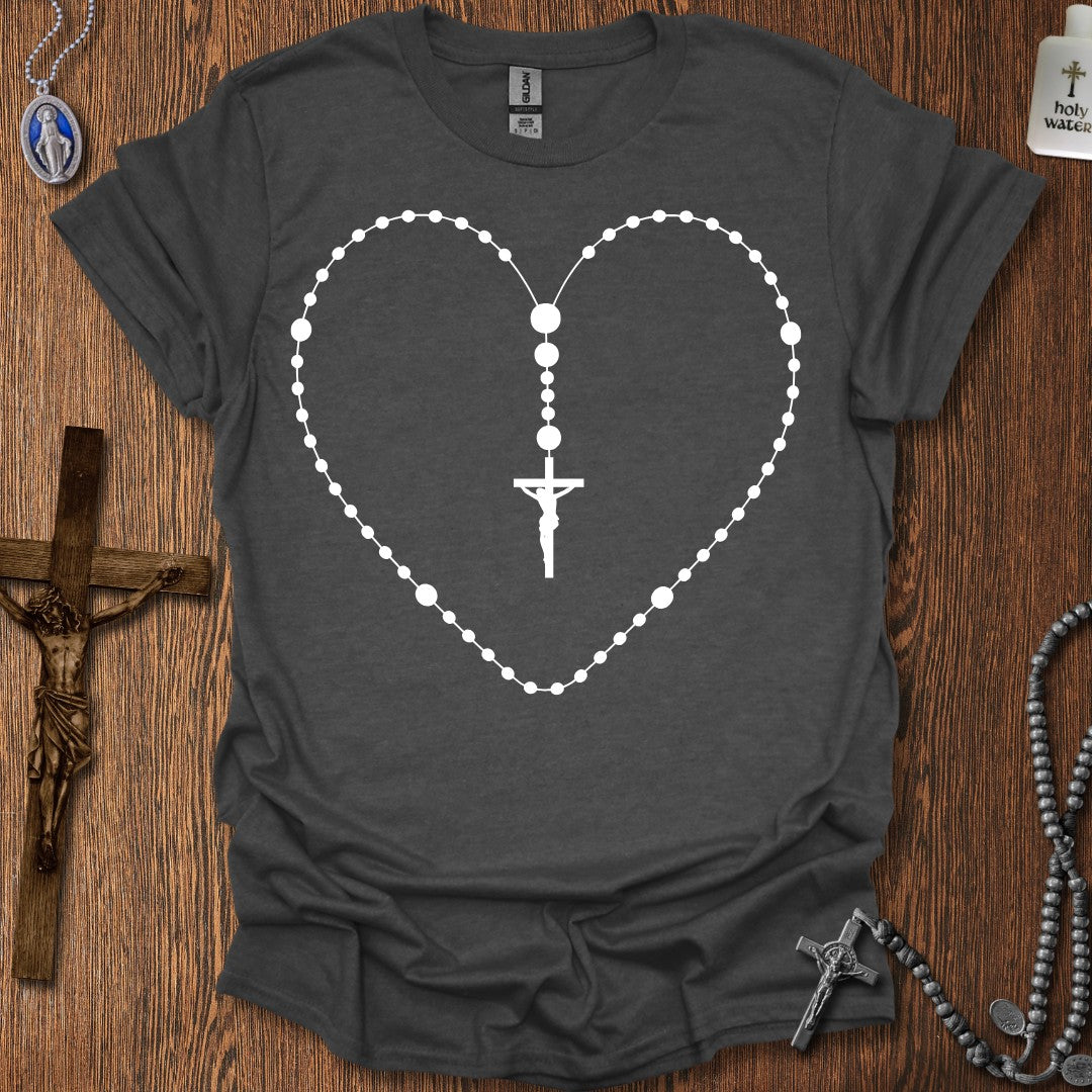 Rosary Heart