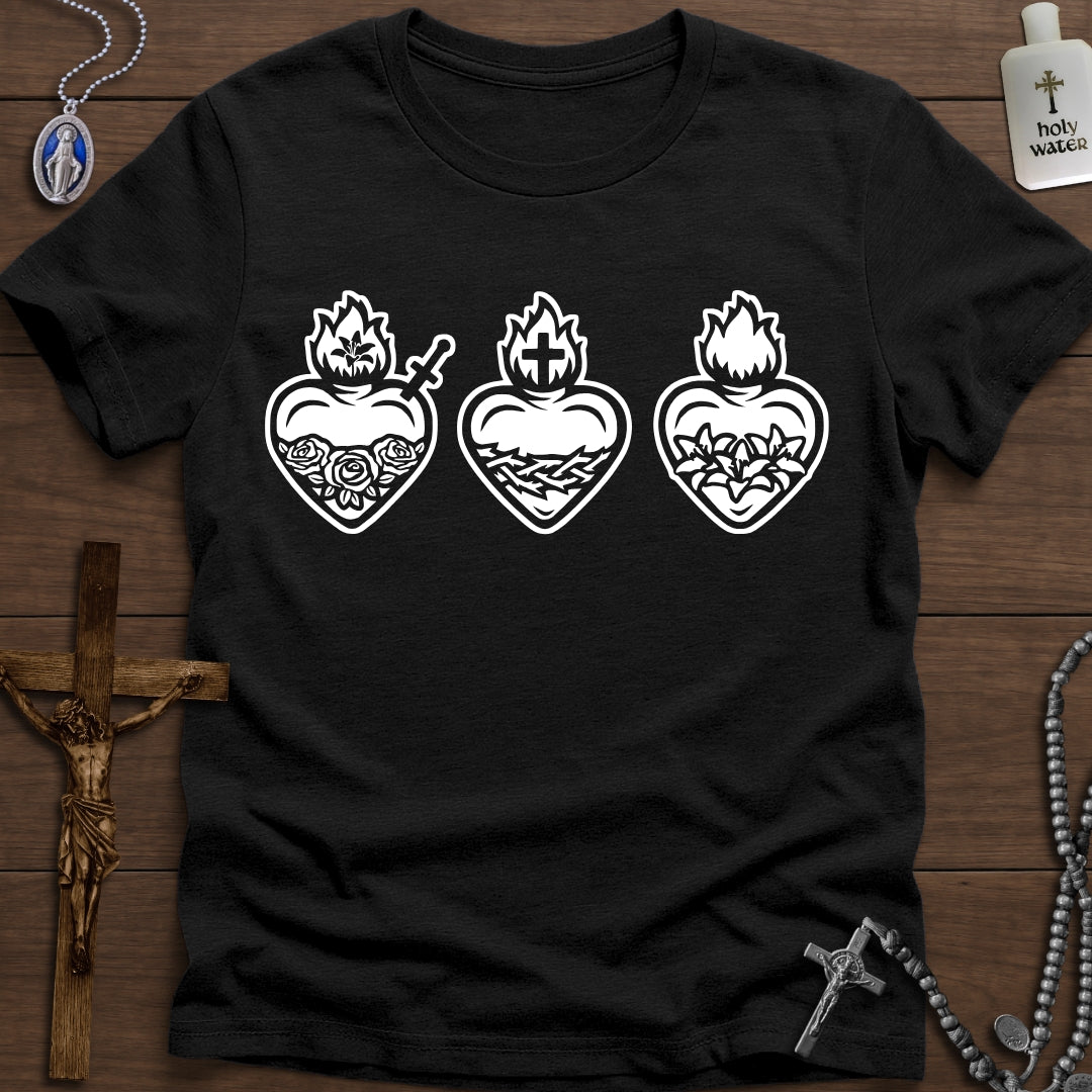 Holy Family Hearts (Simple)