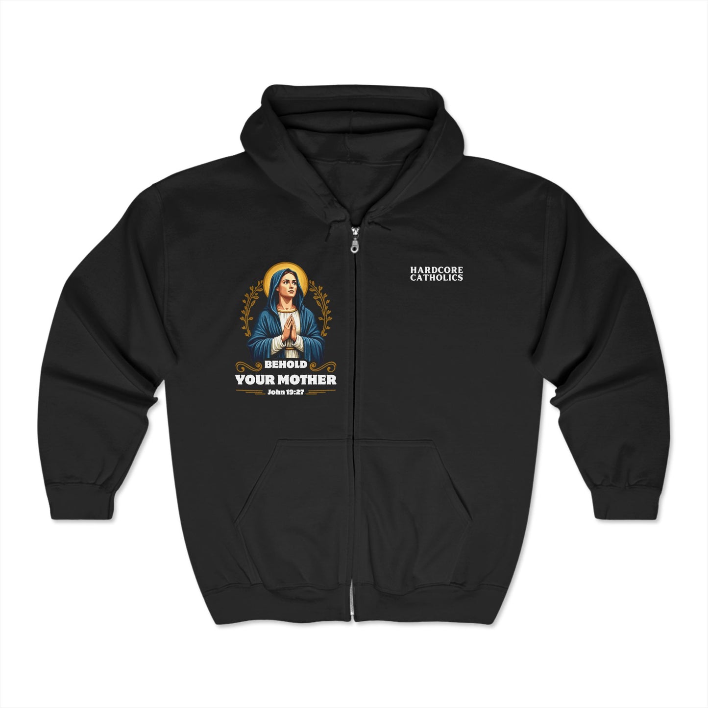 Behold Your Mother (Zipped Hoodie Single-Sided)