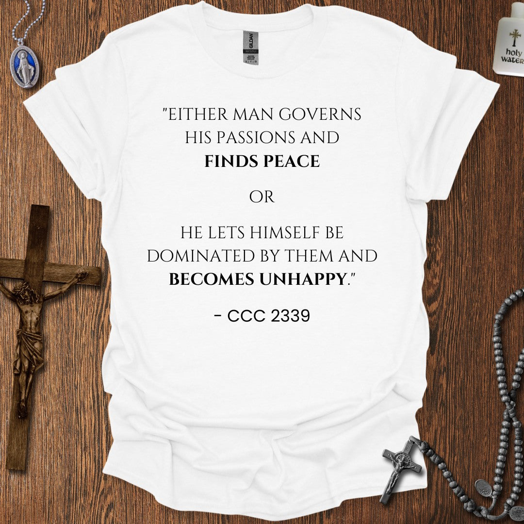 'Catechism 2339' Catholic T-Shirt – Hardcore Catholics